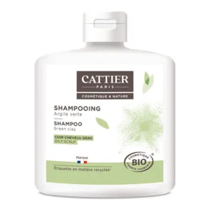 Cattier argile verte shampooing bio