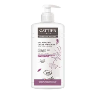 Cattier shampooing Aloe vera orange bio