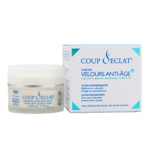Coup d'éclat crème anti-âge rides fermeté peau mature