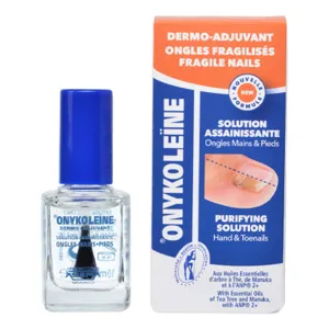 Onykoleïne solution assainissante ongles mains et pieds