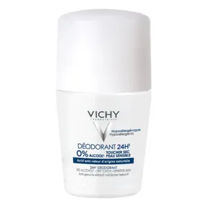 Déodorant 24h Vichy bille sans sels d'aluminium