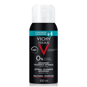Vichy Homme déo 48h spray compressé