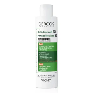 Shampooing Anti Pelliculaire 2 en 1 Vichy Dercos Démêlant Traitant