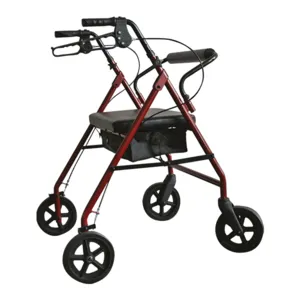 Rollator 4 roues grande taille