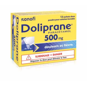 Doliprane paracetamol 500 sachets