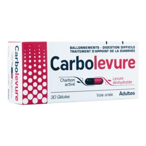 Carbolevure gélules diarrhée