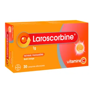 Laroscorbine comprimés effervescents vitamine C 1 g