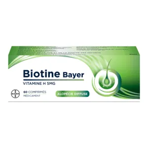 Biotine 5mg perte de cheveux