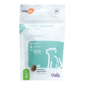 Easypill Smectite chat boulettes appétentes