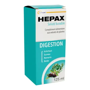Hepax soluté buvable pour digestion