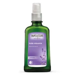 Huile relaxante à la lavande Weleda bio