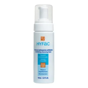 Hyfac mousse nettoyante aux AHA pour peaux imperfections