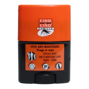Stick anti moustique repulsif Cinq sur Cinq famille