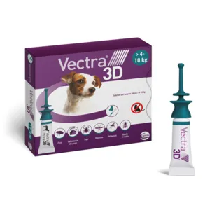 Vectra 3D Pipettes anti puces chien