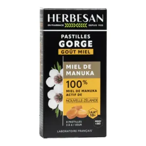 Pastilles Gorge  Miel de Manuka IAA 10+ Herbesan