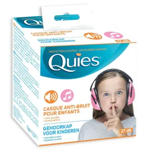 Quies casque protection auditive enfant