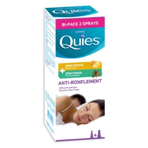 Quies Spray bouche et nez anti-ronflement