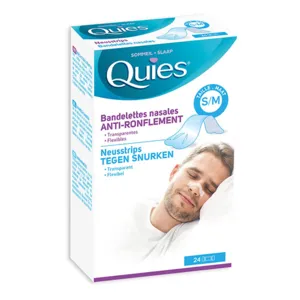 Quies  contre le ronflement bandelettes de nez