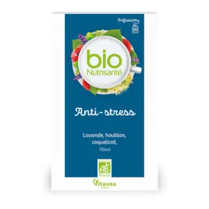 Tisane anti stress Bio Nutrisanté en sachets