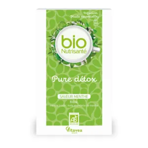 Infusion menthe frêne bio Nutrisanté