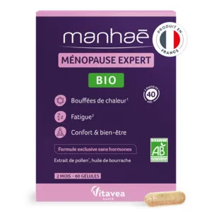 Manhaé Ménopause Expert Bio en gélules
