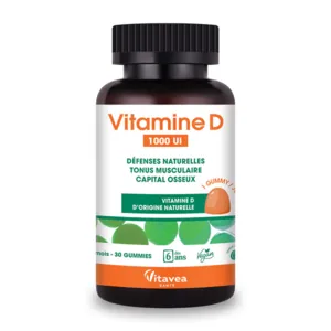 Vitavea gommes Vitamine D 1000 UI