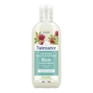 Shampoing Natessance ricin kératine réparateur fortifiant