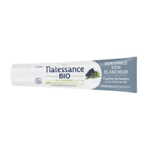 Natessance dentifrice sans fluor soin blancheur Bio