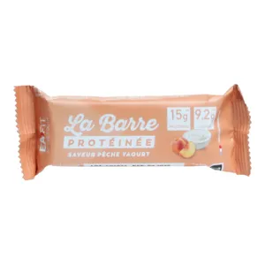 Barre protéinée Eafit pêche yaourt