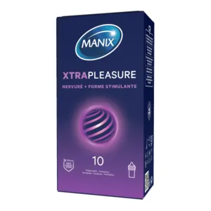 Manix Préservatif nervuré Xtra Pleasure