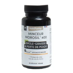 Gélules brule graisses Morosil 400 Nat et Form Minceur