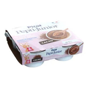 Crème dessert sans lait Cacao Picot Pepti Junior