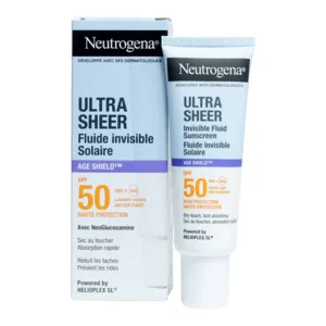 Soin solaire visage Neutrogena SPF 50