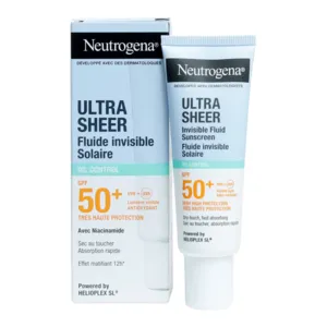 Fluide solaire invisible Neutrogena SPF 50+
