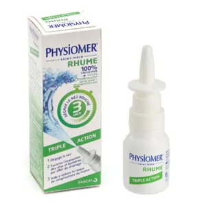 Physiomer Rhume triple action spray pour le nez
