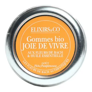 Elixirs and Co Fleurs de Bach gommes bio Joie de vivre