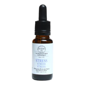 Elixirs & Co Gouttes Fleurs de Bach Stress Bio
