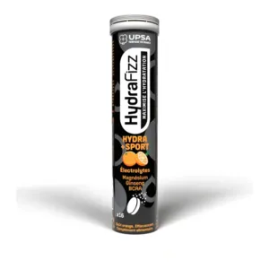 HydraFizz Hydra+Sport effervescents Magnésium Ginseng BCAA