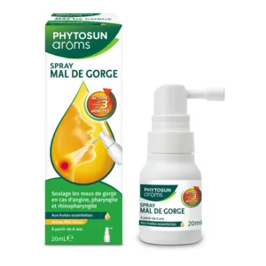 Spray mal de gorge Phytosun Arôms Angine