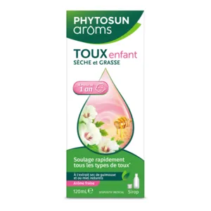 Phytosun sirop toux sèche et grasse Bébé