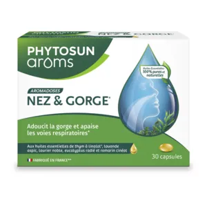 Phytosun Arôms capsules Aromadoses nez et gorge