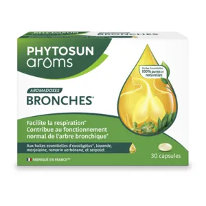 Phytosun Arôms capsules Aromadoses bronches