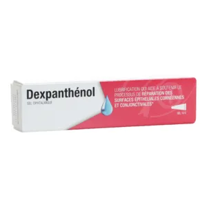 Dexpanthenol yeux gel sécheresse oculaire
