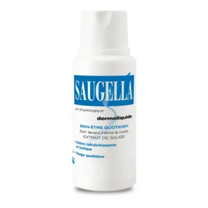 Saugella bleu soin lavant intime Dermoliquide