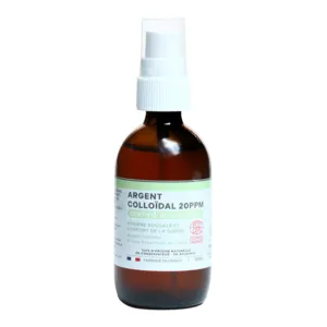 Spray gorge bio Dr Theiss Argent Colloïdal 20 ppm