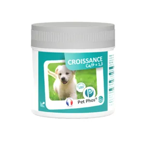 Pet Phos Croissance chien rapport Calcium/Phosphore = 1,3