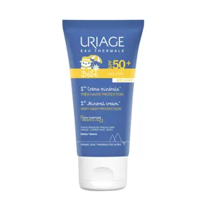 Première creme solaire minerale Uriage Bebe  SPF50+