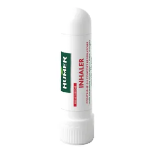 Humer Inhaler Confort respiratoire Stick pour le nez