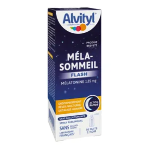 Méla-sommeil Flash spray melatonine pour dormir