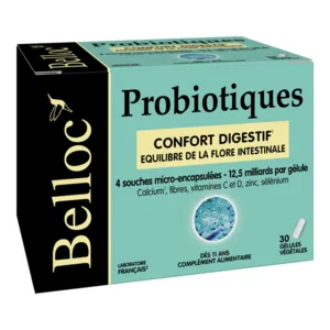 Complément alimentaire probiotiques Belloc